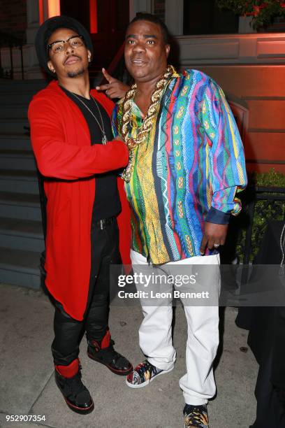 Actors Allen Maldonado and Tracy Morgan attends the after party during the TBS' FYC Event For "The Last O.G." And "Search Party" at Steven J. Ross...