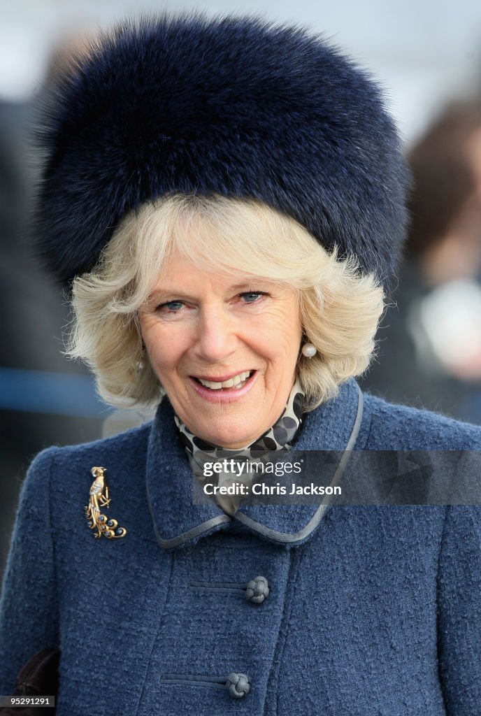 Royals Attend Christmas Day Service At Sandringham