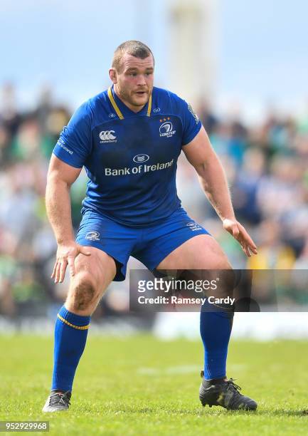 Galway , Ireland - 28 April 2018; Jack McGrath of Leinster during the Guinness PRO14 Round 21 match between Connacht and Leinster at the Sportsground...