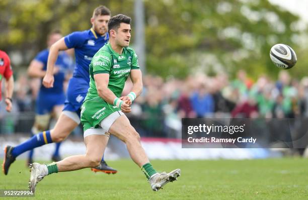 Galway , Ireland - 28 April 2018; Tiernan OHalloran of Connacht during the Guinness PRO14 Round 21 match between Connacht and Leinster at the...