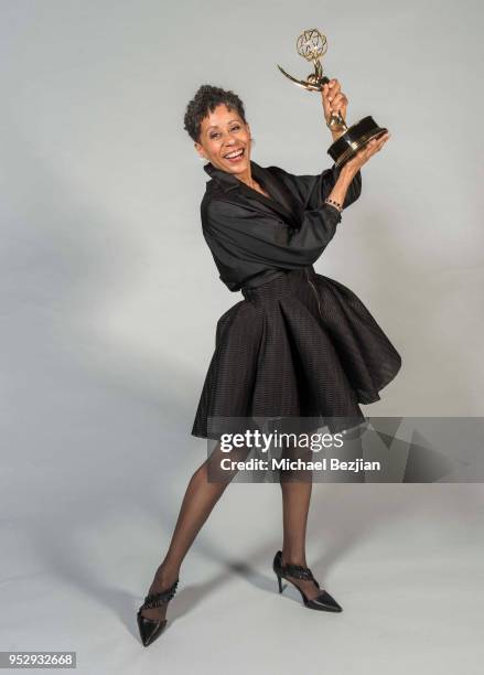 Vernee Watson poses for portrait at 45th Daytime Emmy Awards - Portraits by The Artists Project Sponsored by the Visual Snow Initiative on April 29,...