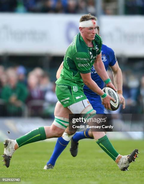 Galway , Ireland - 28 April 2018; Gavin Thornbury of Connacht during the Guinness PRO14 Round 21 match between Connacht and Leinster at the...