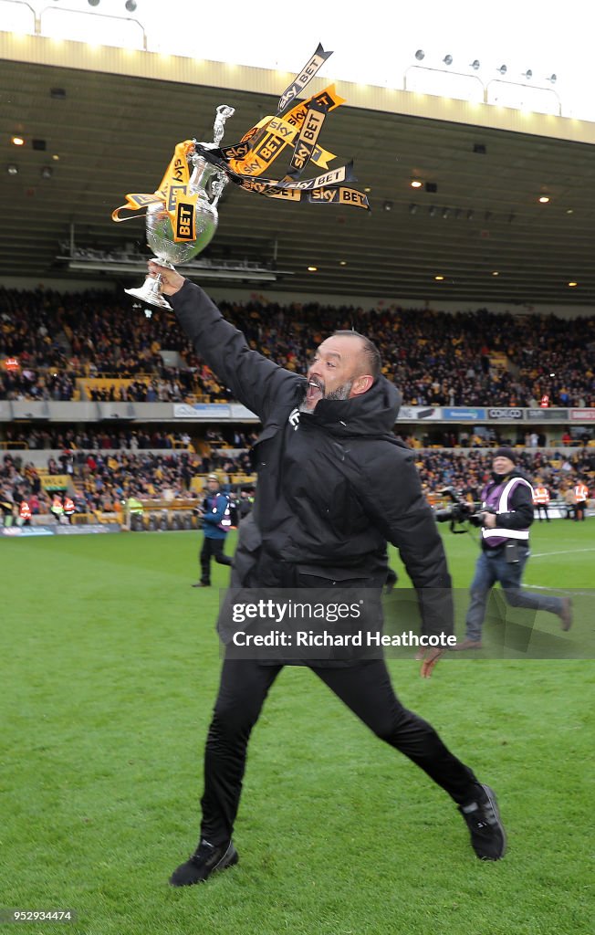 Wolverhampton Wanderers v Sheffield Wednesday - Sky Bet Championship