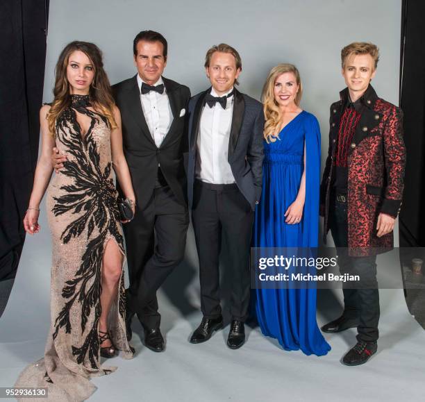 Cast of 'Days of Our Lives' pose at 45th Daytime Emmy Awards - Portraits by The Artists Project Sponsored by the Visual Snow Initiative on April 29,...