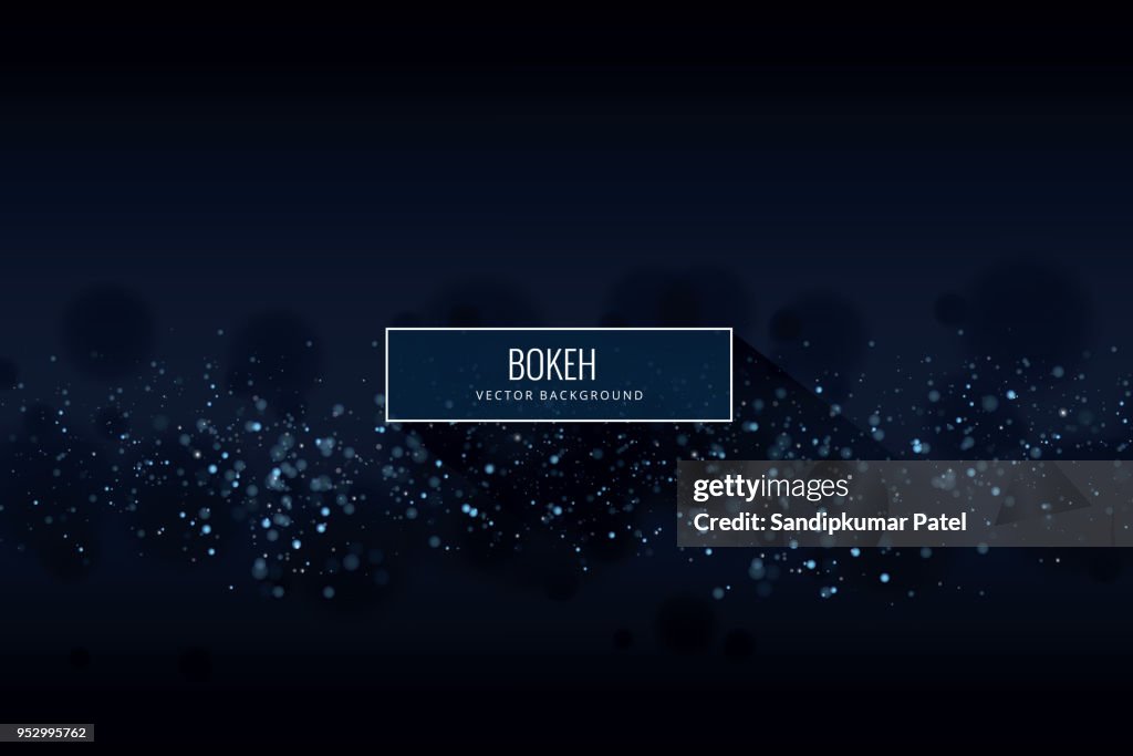 Glowing Particles Background