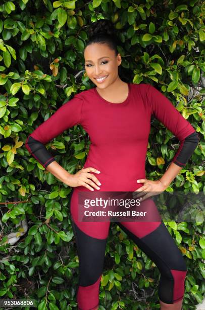 Personality Cynthia Bailey is photographed for People Magazine on February 16, 2017 in Malibu, California.