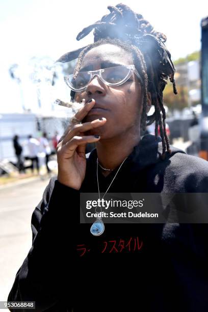 Chelsea Reject Rapper Smokers Club Fest Photos and Premium High Res Pictures - Getty Images