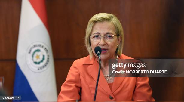 Paraguay's Supreme Court Minister Alicia Pucheta announces her resignation to the Justice chair in order to be considered for the vacant...