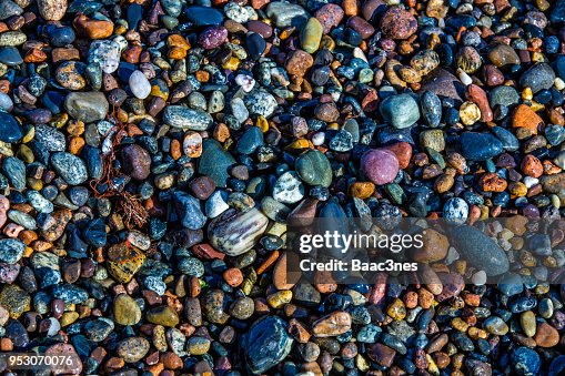 Few Small Rocks Colorful Small Rocks On A Beach High-Res Stock Photo - Getty Images