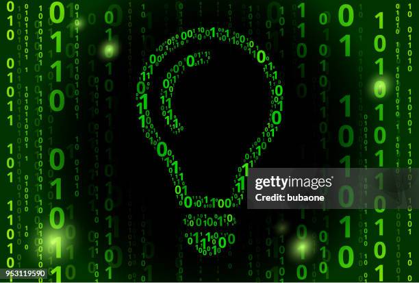 Binary Code Lightbulb Photos and Premium High Res Pictures - Getty Images