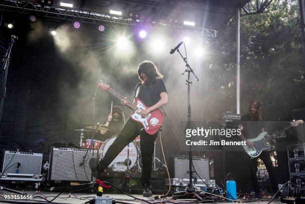 Courtney Barnett performs live on stage during Fortress Festival on April 29, 2018 in Fort Worth, Texas.