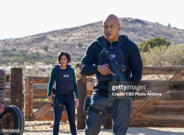 Venganza" - Pictured: Marsha Thomason and LL COOL J . NCIS investigates the murder of a federal prison inmate who was the adopted daughter of a...