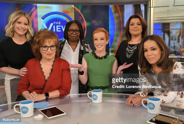 Kathy Griffin is the guest Monday, April 30, 2018 on Walt Disney Television via Getty Images's "The View." "The View" airs Monday-Friday on the Walt...