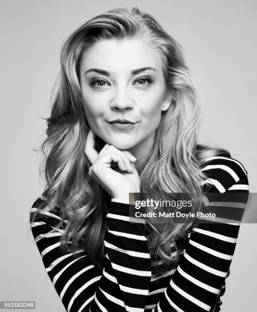 Natalie Dormer of the film Picnic at Hanging Rock poses for a portrait during the 2018 Tribeca Film Festival at Spring Studio on April 28, 2018 in...