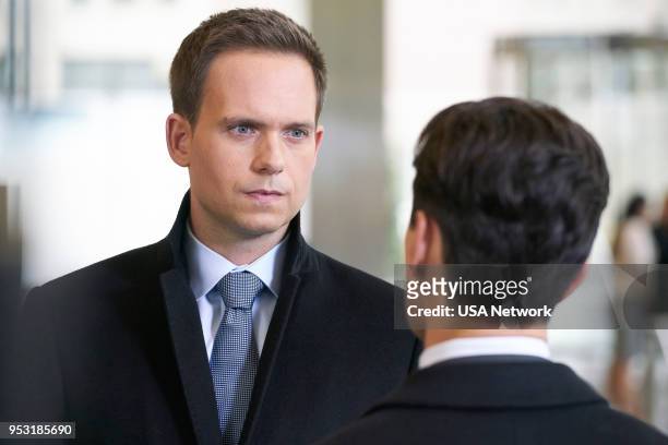 Tiny Violin" Episode 715 -- Pictured: Patrick J. Adams as Mike Ross --