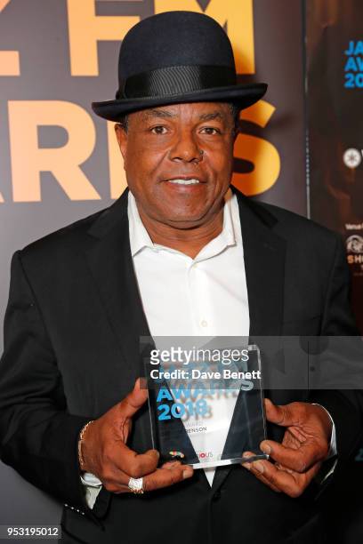 Tito Jackson attends the Jazz FM Awards 2018 at Shoreditch Town Hall on April 30, 2018 in London, England.