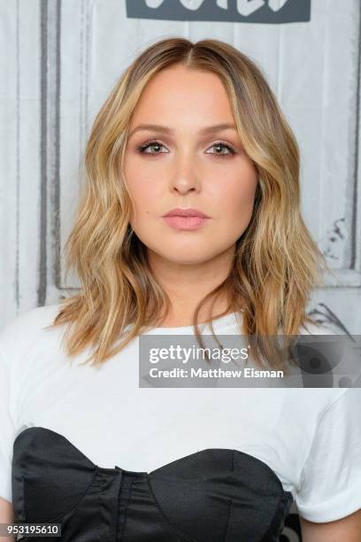 Actress Camilla Luddington visits the BUILD Series to discuss the TV series "Grey's Anatomy" and the video game "Shadow of the Tomb Raider" on April...