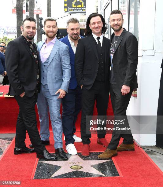 Honored With Star On The Hollywood Walk Of Fame on April 30, 2018 in Hollywood, California.