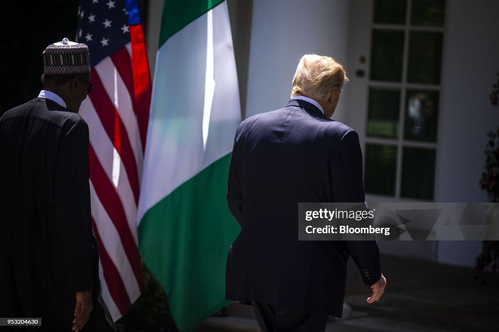 President Trump Hosts Nigerian President Muhammadu Buhari At The White House