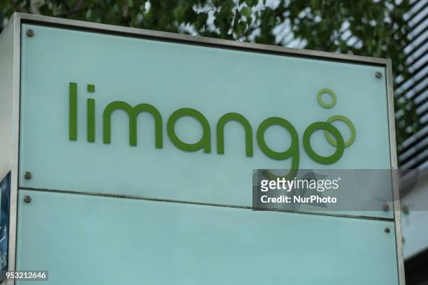 The logo of limango is seen in Munich.