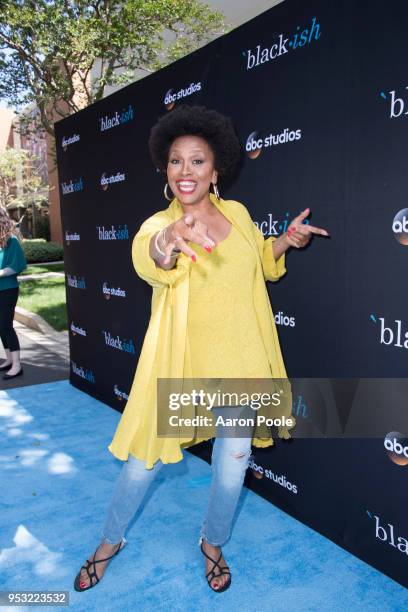 The cast and executive producers of Walt Disney Television via Getty Images's critically-acclaimed hit comedy "black-ish" attended the Walt Disney...