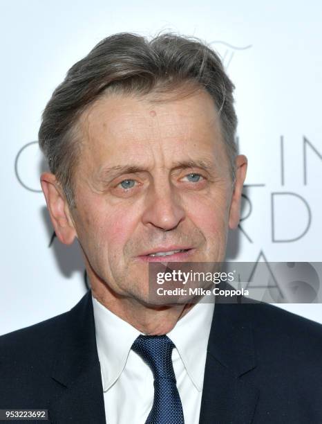 Choreographer Mikhail Baryshnikov a attends the 45th Chaplin Award Gala at Alice Tully Hall, Lincoln Center on April 30, 2018 in New York City.