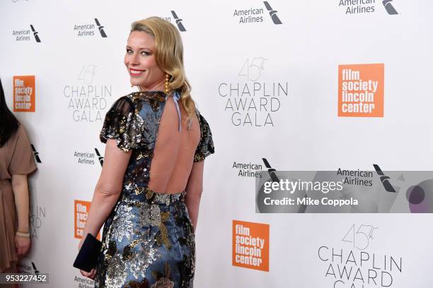 Actor Kiera Chaplin attends the 45th Chaplin Award Gala at Alice Tully Hall, Lincoln Center on April 30, 2018 in New York City.