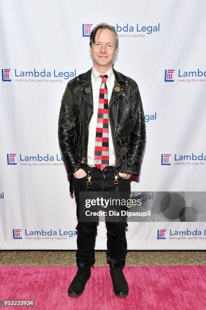 Actor John Cameron Mitchell attends the Lambda Legal 2018 National Liberty Awards at Pier 60 on April 30, 2018 in New York City.