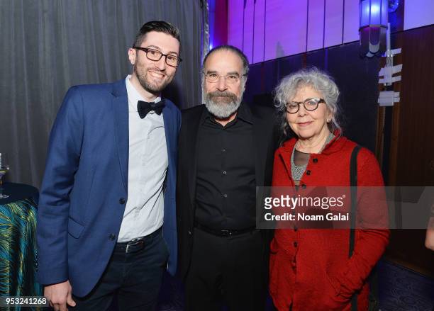 Mandy Patinkin and Kathryn Grody and NDI Alumni attend the National Dance Institute Annual Gala at The Ziegfeld Ballroom on April 30, 2018 in New...