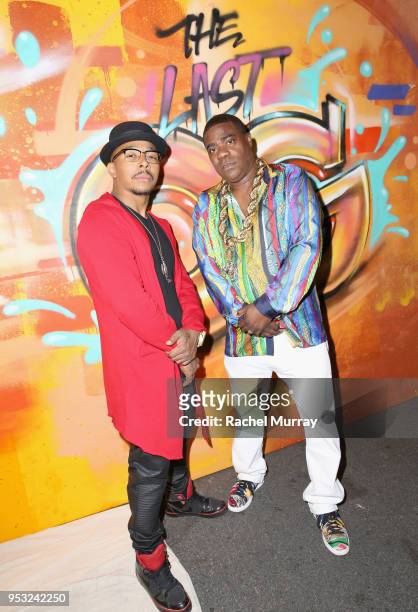 Tracy Morgan and Allen Maldonado attend the For Your Consideration Red Carpet Event for TBS' Hipsters and O.G.'s at Steven J. Ross Theatre on the...