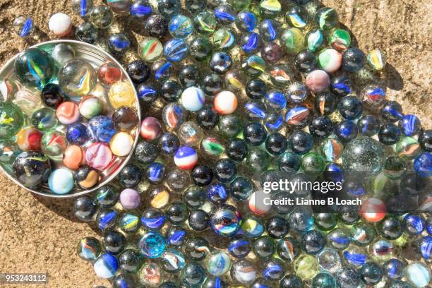 old marbles - lianne loach stock pictures, royalty-free photos & images