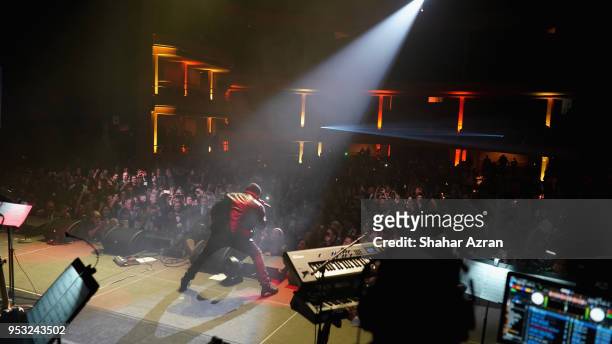 Musician LL Cool J performs during the 2018 We Are Family Foundation Celebration Gala at Hammerstein Ballroom on April 27, 2018 in New York City.