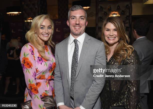 Betsy Wolfe, Executive Director of The Eugene ONeill Theater Center Preston Whiteway, and Heidi Blickenstaff attend The Eugene O'Neill Theater...