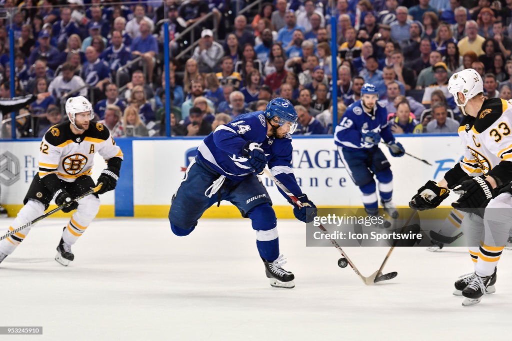 NHL: APR 30 Stanley Cup Playoffs Second Round Game 2 - Bruins at Lightning