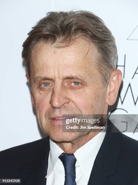 Choreographer Mikhail Baryshnikov attends the 45th Chaplin Award Gala honoring Helen Mirren at Alice Tully Hall on April 30, 2018 in New York City.