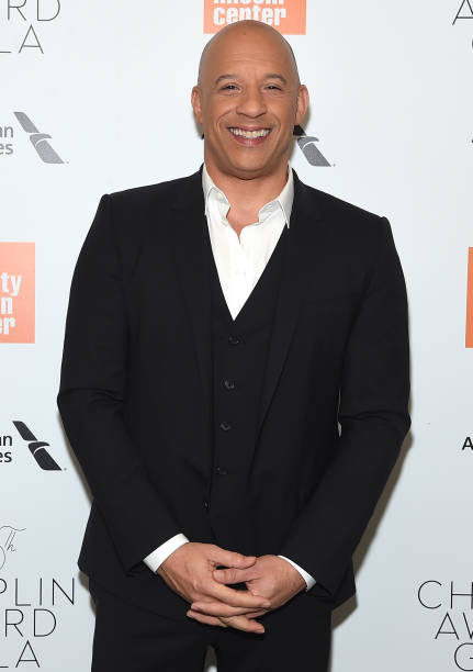Actor Vin Diesel attends the 45th Chaplin Award Gala at the on April 30, 2018 in New York City.