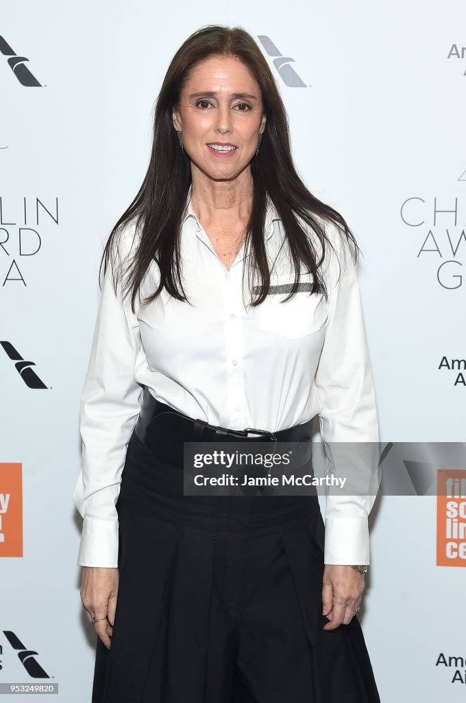 Director Julie Taymor attends the 45th Chaplin Award Gala at the on