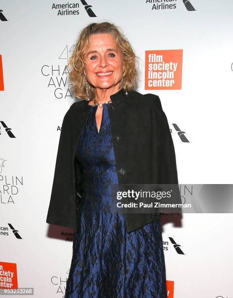 Sinead Cusack attends the 45th Chaplin Award Gala Honoring Helen Mirren on April 30, 2018 in New York City.
