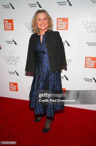 Sinead Cusack attends the 45th Chaplin Award Gala Honoring Helen Mirren on April 30, 2018 in New York City.