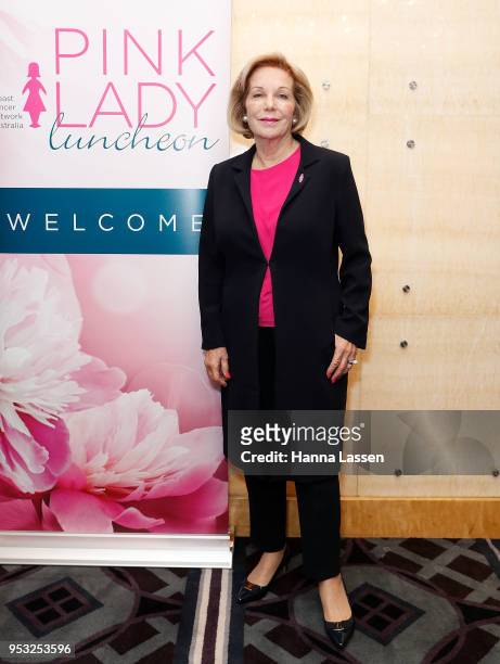 Ita Buttrose arrives ahead of the 6th Annual Pink Lady Luncheon on May 1, 2018 in Sydney, Australia.