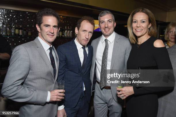 Andy Blankenbuehler, Jeffrey Seller, Preston Whiteway, and Elly Blankenbuehler attend The Eugene O'Neill Theater Center's 18th Annual Monte Cristo...