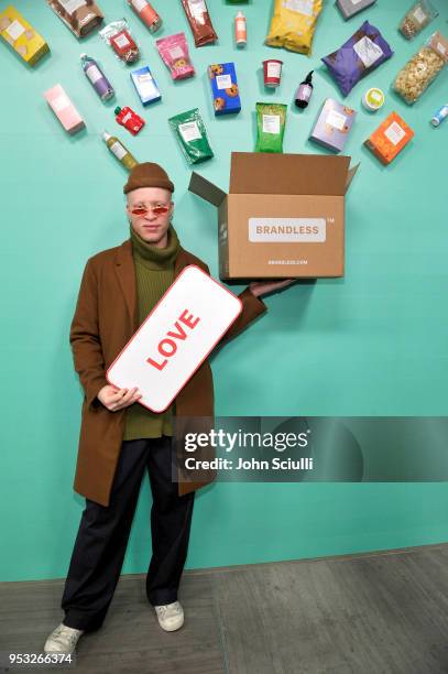 Shaun Ross attends the #BrandlessLife Pop-Up With Purpose on April 30, 2018 in Los Angeles, California.