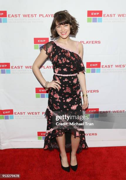 Isa Briones attends the East West Players "The Company We Keep" 52nd Anniversary Visionary Awards Fundraiser Dinner and Silent Auction held at Hilton...