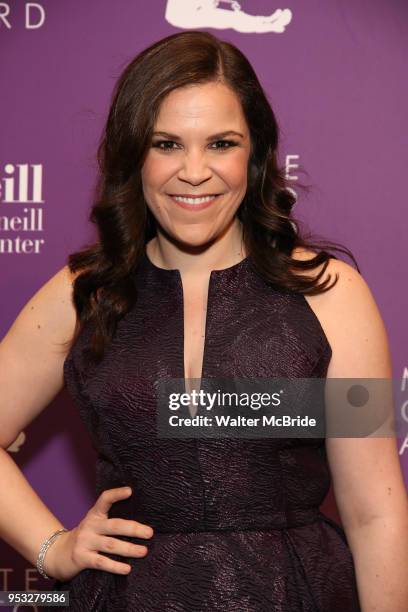 Lindsay Mendez attends The Eugene O'Neill Theater Center's 18th Annual Monte Cristo Award Honoring Lin-Manuel Miranda at Edison Ballroom on April 30,...