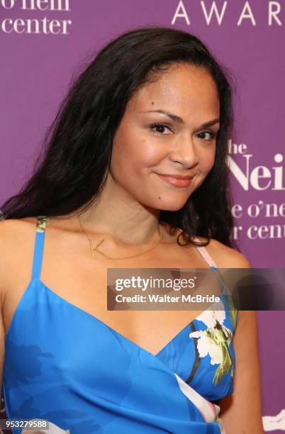 Karen Olivo attends The Eugene O'Neill Theater Center's 18th Annual Monte Cristo Award Honoring Lin-Manuel Miranda at Edison Ballroom on April 30,...