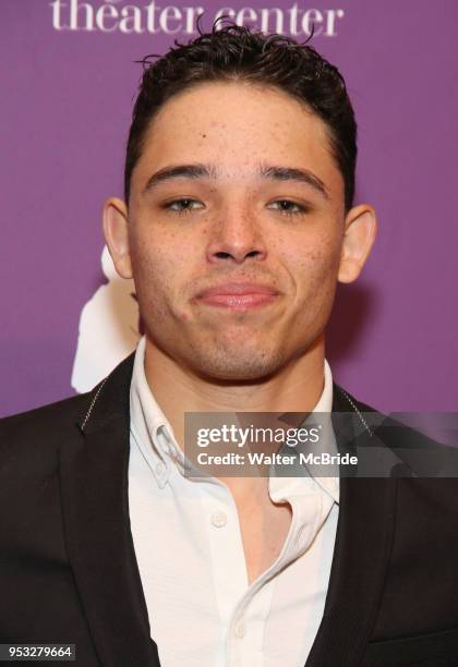 Anthony Ramos attends The Eugene O'Neill Theater Center's 18th Annual Monte Cristo Award Honoring Lin-Manuel Miranda at Edison Ballroom on April 30,...