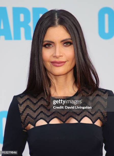 Actress Chiquinquira Delgado attends the premiere of Lionsgate and Pantelion Film's "Overboard" at Regency Village Theatre on April 30, 2018 in...