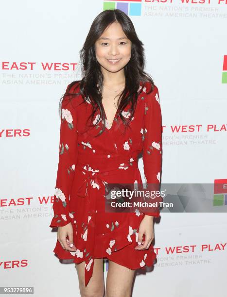 Krista Marie Yu attends the East West Players "The Company We Keep" 52nd Anniversary Visionary Awards Fundraiser Dinner and Silent Auction held at...