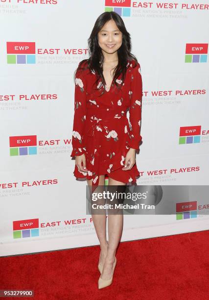 Krista Marie Yu attends the East West Players "The Company We Keep" 52nd Anniversary Visionary Awards Fundraiser Dinner and Silent Auction held at...