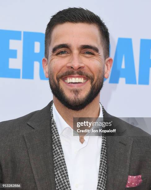 Josh Segarra attends the premiere of Lionsgate and Pantelion Film's "Overboard" at Regency Village Theatre on April 30, 2018 in Westwood, California.